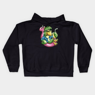 PARROT RELAXING Kids Hoodie